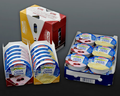 Abbildung Ravensberger Quark Regalverpackung von BayPack