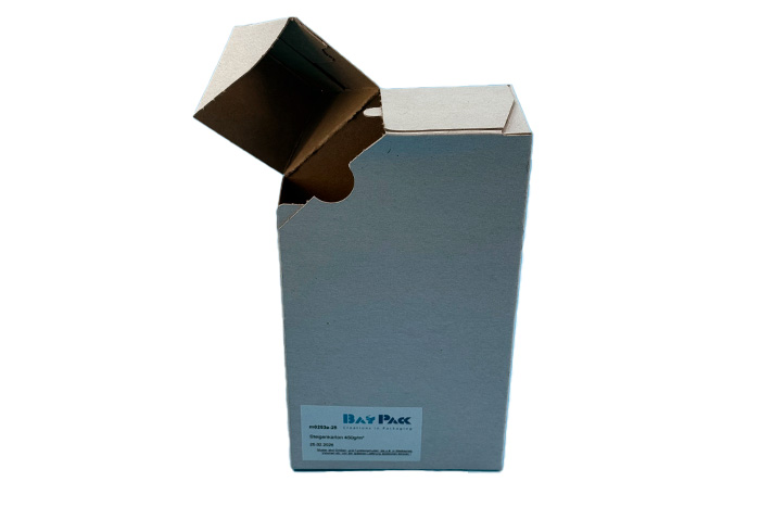 Tierfutter-Verpackung offen